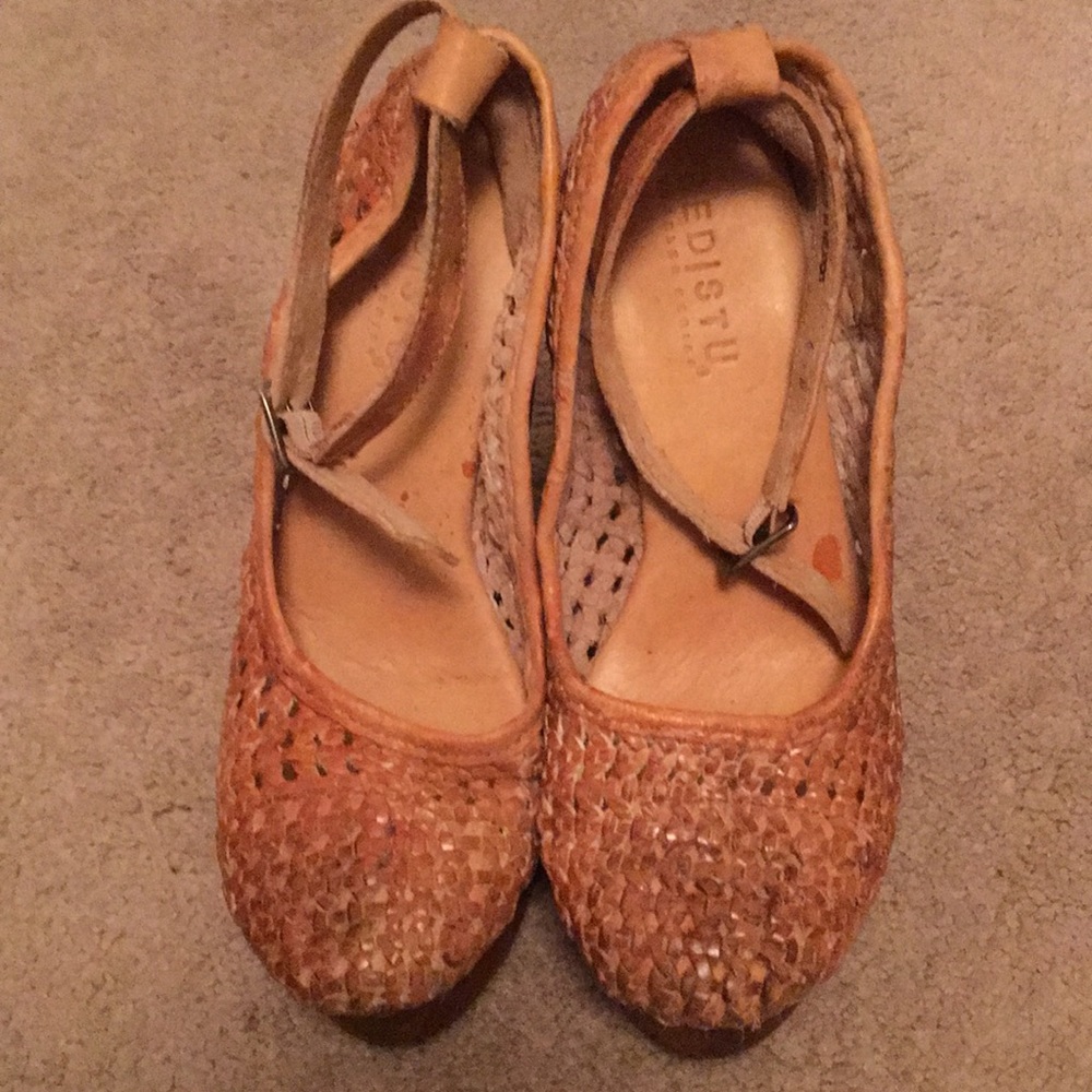 Bed Stu Woven wedges.